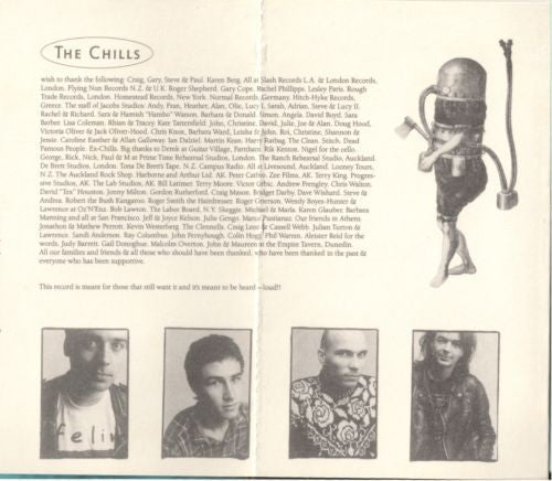 The Chills : Submarine Bells (Cass, Album)