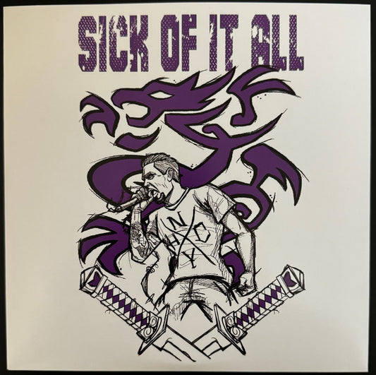 Sick Of It All : Sick Of It All (7", Ltd, RP, Pur)
