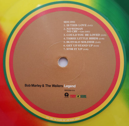 Bob Marley & The Wailers : Legend (The Best Of Bob Marley And The Wailers) (LP, Comp, Ltd, RE, RP, Tri)
