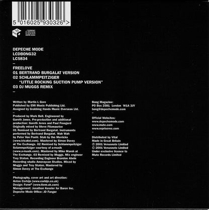 Depeche Mode : Freelove (CD, Single, Ltd)