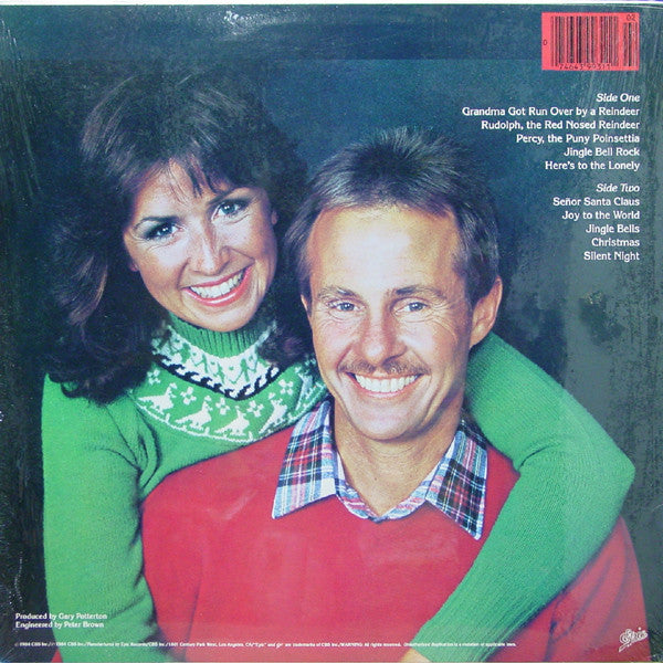 Elmo & Patsy* : Grandma Got Run Over By A Reindeer (LP, Album)