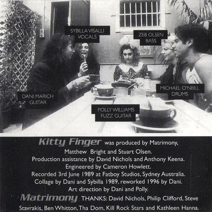 Matrimony : Kitty Finger (CD, Album, RE)