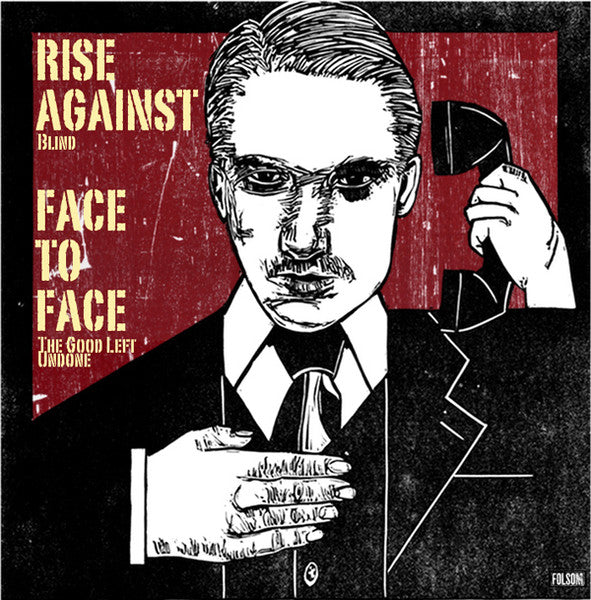 Rise Against / Face To Face : Rise Against / Face To Face (7", Ltd, Yel)