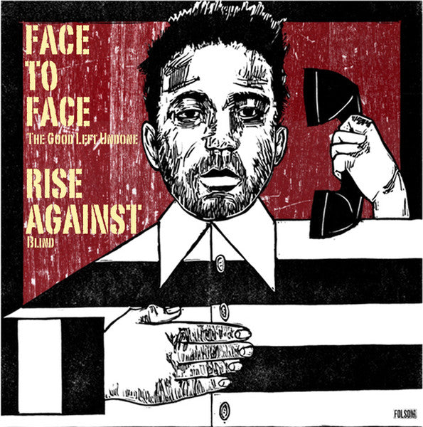 Rise Against / Face To Face : Rise Against / Face To Face (7", Ltd, Yel)