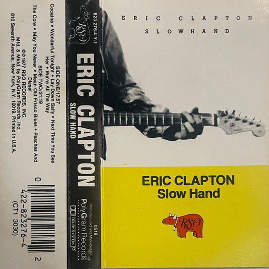 Eric Clapton : Slow Hand (Cass, Album)