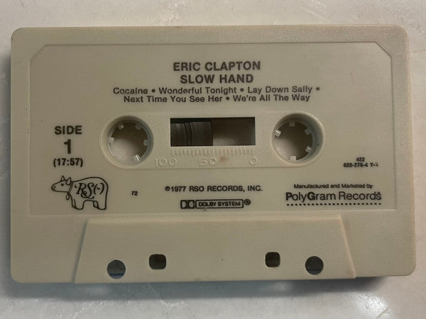 Eric Clapton : Slow Hand (Cass, Album)