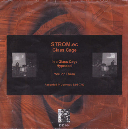STROM.ec : Glass Cage (7", Ltd, Red)
