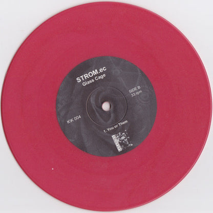 STROM.ec : Glass Cage (7", Ltd, Red)