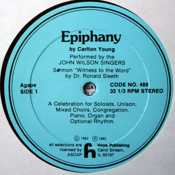 Carlton Young : Epiphany (LP)