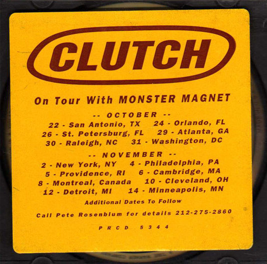 Clutch (3) : 12 Ounce Epilogue (CD, Single, Promo)