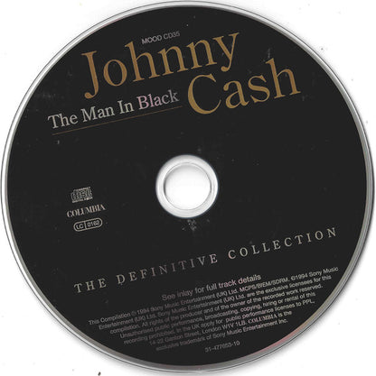 Johnny Cash : The Man In Black - The Definitive Collection (CD, Comp, RE, Pap)