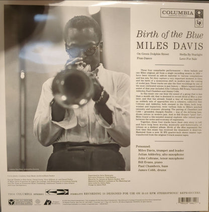 Miles Davis : Birth Of The Blue (LP, Comp, RE)