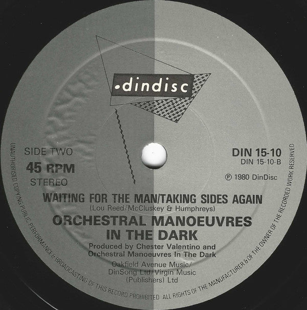 Orchestral Manoeuvres In The Dark : Messages (10", Single, RP, Gra)