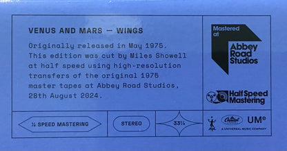 Wings (2) : Venus And Mars (LP, Album, RE, RM, 50t)