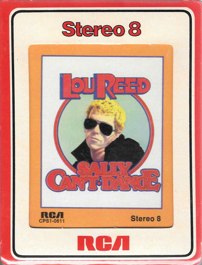 Lou Reed : Sally Can't Dance (8-Trk, Album, Whi)