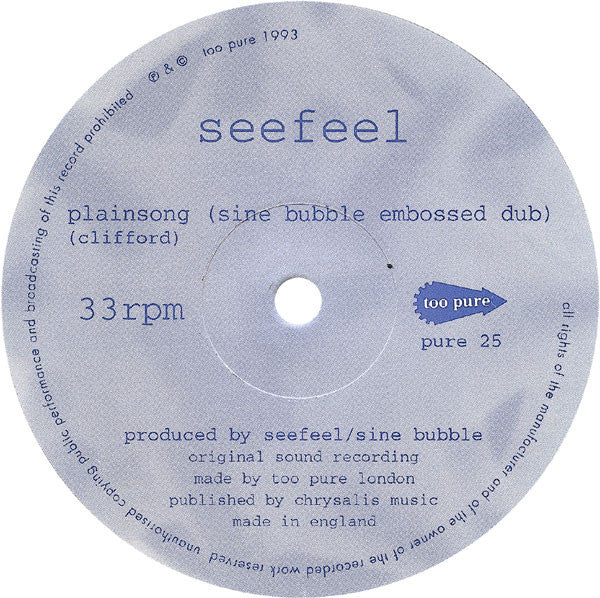Seefeel / Aphex Twin : Time To Find Me (12", Single)
