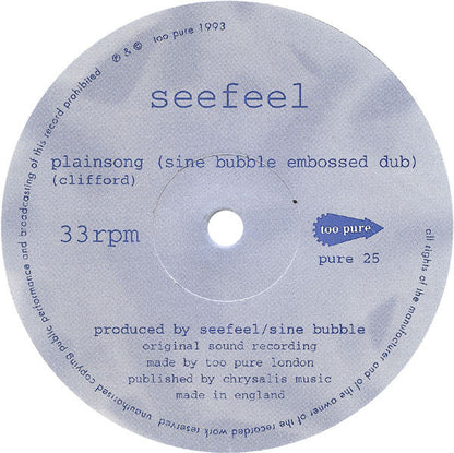 Seefeel / Aphex Twin : Time To Find Me (12", Single)