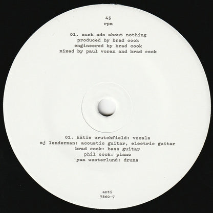 Waxahatchee : Much Ado About Nothing (7", RSD, Ltd)