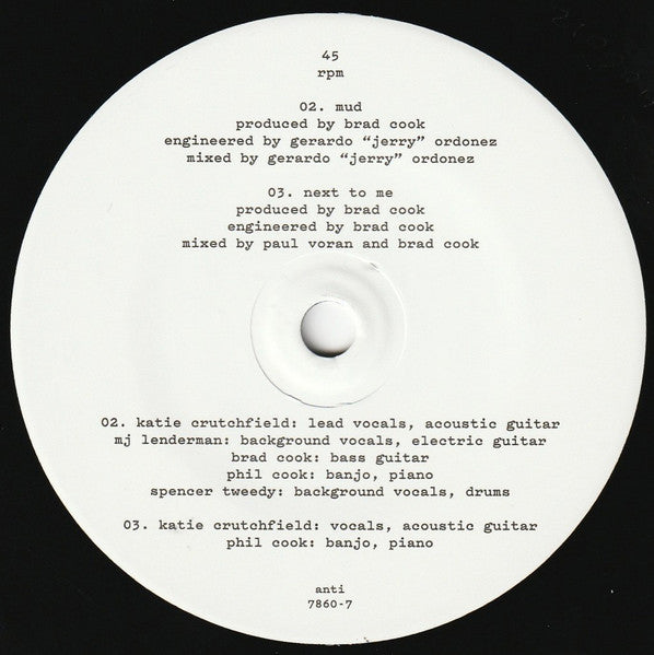 Waxahatchee : Much Ado About Nothing (7", RSD, Ltd)