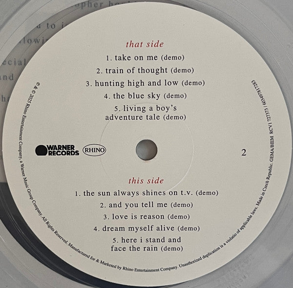 a-ha : Hunting High And Low / The Demos (LP, RSD, Ltd, Cry)