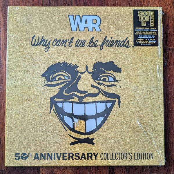 Buy War : Why Can't We Be Friends? (50th Anniversary Collector's