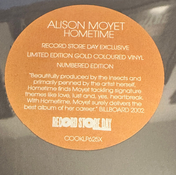 Alison Moyet : Hometime (LP, Album, RSD, Ltd, Num, RE, Gol)