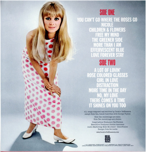 Jackie DeShannon : Love Forever (Demo Recordings 1966-68) (LP, RSD, Comp, Mono, Ltd, Red)