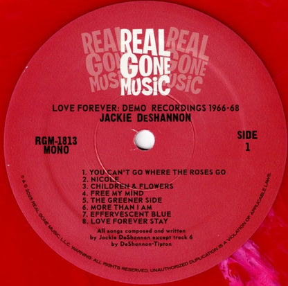 Jackie DeShannon : Love Forever (Demo Recordings 1966-68) (LP, RSD, Comp, Mono, Ltd, Red)