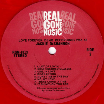 Jackie DeShannon : Love Forever (Demo Recordings 1966-68) (LP, RSD, Comp, Mono, Ltd, Red)