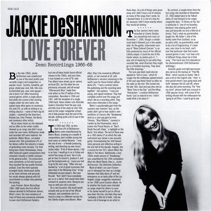 Jackie DeShannon : Love Forever (Demo Recordings 1966-68) (LP, RSD, Comp, Mono, Ltd, Red)