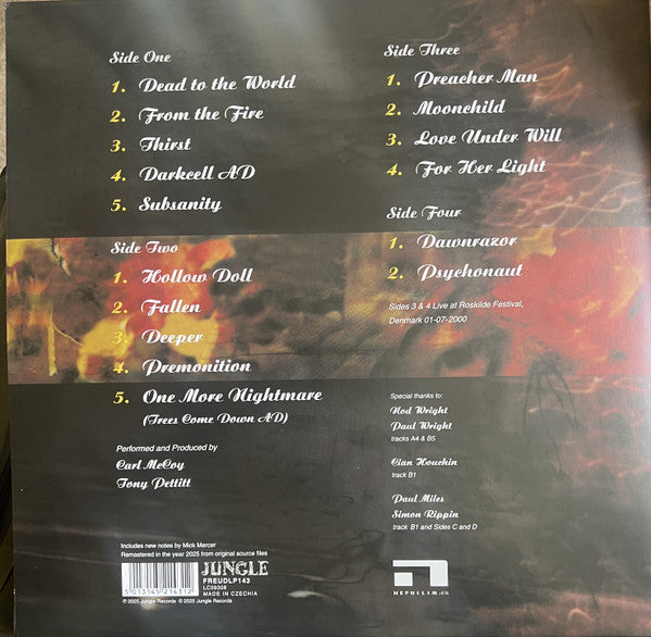 Fields Of The Nephilim : Fallen (2xLP, Album, RSD, Ltd, RE, RM, Gat)
