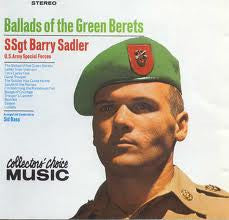 SSgt. Barry Sadler* : Ballads Of The Green Berets (CD, Album, RE)