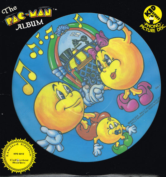 Patrick McBride (2), Dana Walden : The Pac Man Album (LP, Album, Ltd, Pic)