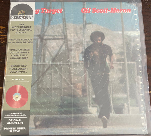 Gil Scott-Heron : Moving Target (LP, Album, RSD, RE, Red)