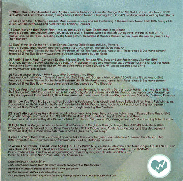 Danielle Bollinger : When The Broken Hearted Love Again (CD, Album)
