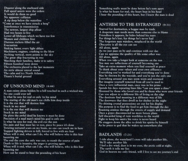 Metal Church : Blessing In Disguise (Cass, Album)