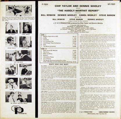 The Hardly Worthit-Players* : The Hardly-Worthit Report (LP, Album, Mono)