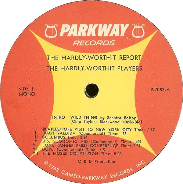The Hardly Worthit-Players* : The Hardly-Worthit Report (LP, Album, Mono)