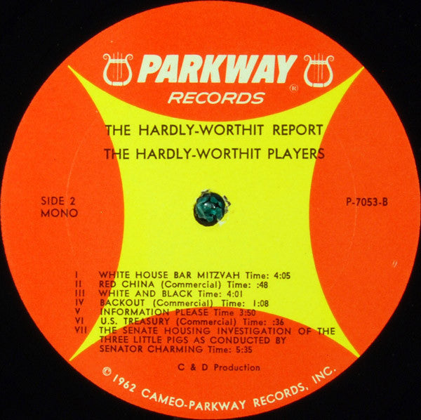 The Hardly Worthit-Players* : The Hardly-Worthit Report (LP, Album, Mono)