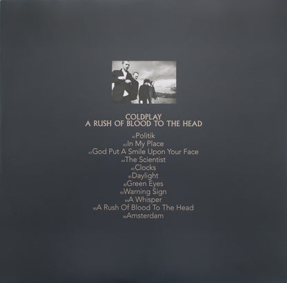 Coldplay : A Rush Of Blood To The Head (LP, Album, RE, Cle)