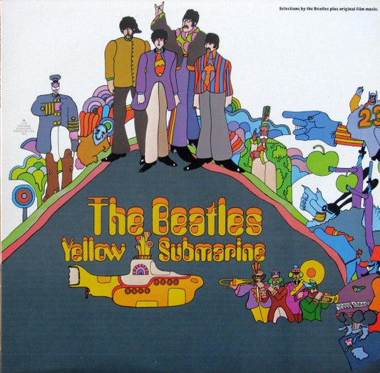The Beatles : Yellow Submarine (LP, Album, RE, RP, Jac)