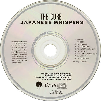 The Cure : Japanese Whispers (CD, Comp)