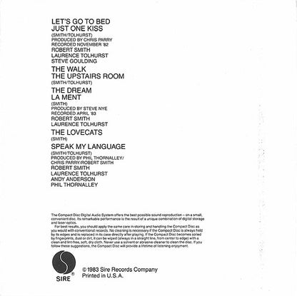 The Cure : Japanese Whispers (CD, Comp)