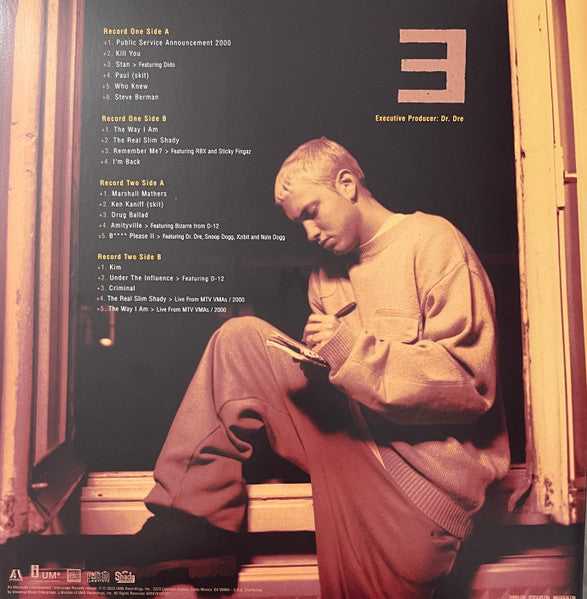 Eminem : The Marshall Mathers LP (LP, Red + LP, Tra + Album, Ltd, RE, 180)