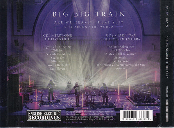Big Big Train : Are We Nearly There Yet? (Live Around The World) (2xCD, Album)