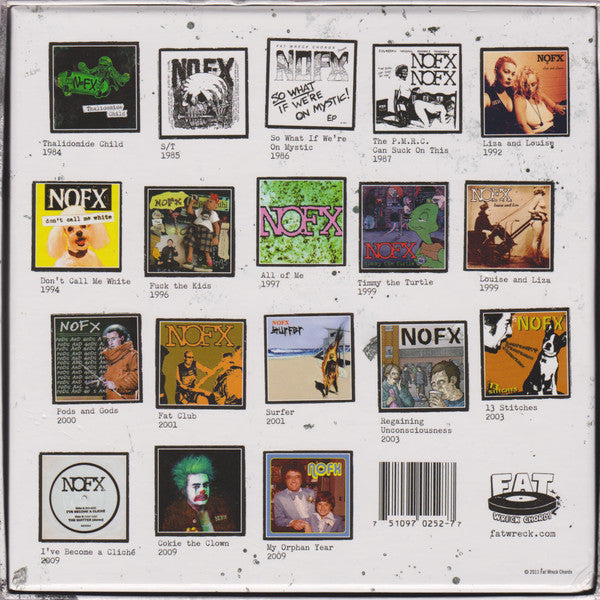 NOFX : 126 Inches Of NOFX - Singles Collection (18x7", Gol + Box, Comp, Ltd)