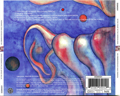 King Crimson : In The Court Of The Crimson King - An Observation By King Crimson (CD, Album, RE, RM, RP, Ori)