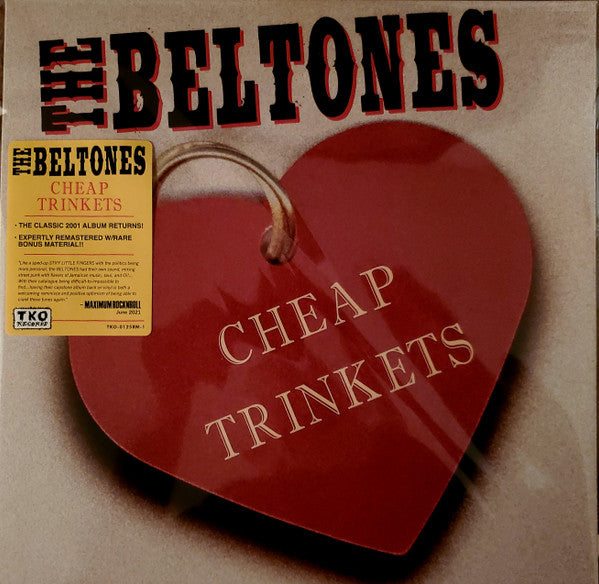 The Beltones (2) : Cheap Trinkets (LP, Album, RE, RM, Red)