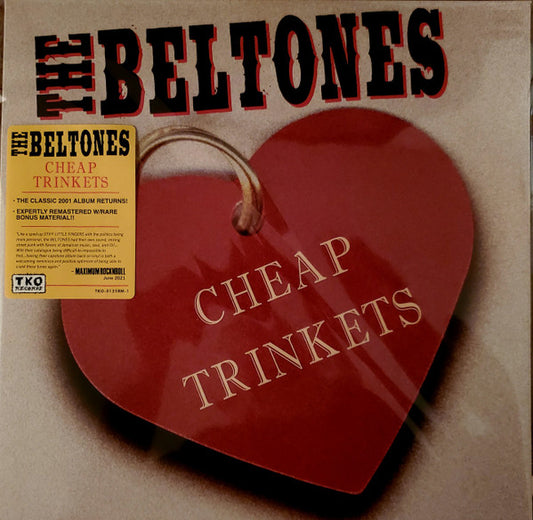 The Beltones (2) : Cheap Trinkets (LP, Album, RE, RM, Red)