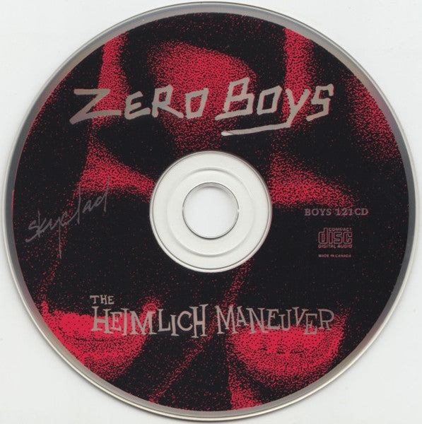 Zero Boys : The Heimlich Maneuver (CD, Album)